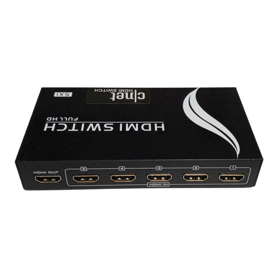 سوئیچ HDMI سی نت (5 به 1)